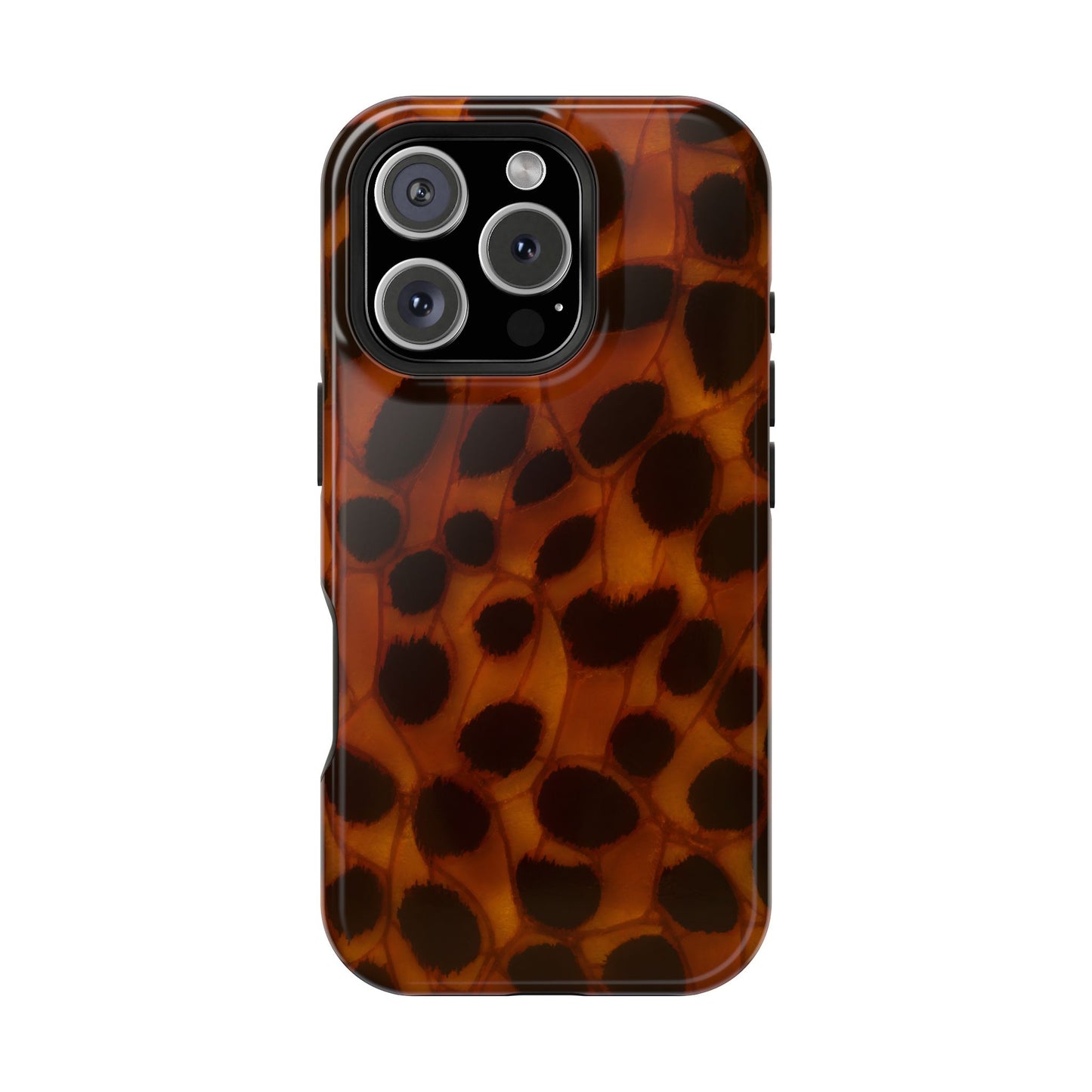 Dark Amber Tortoise Shell Magnetic Tough Case