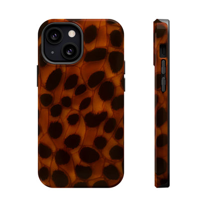 Dark Amber Tortoise Shell Magnetic Tough Case