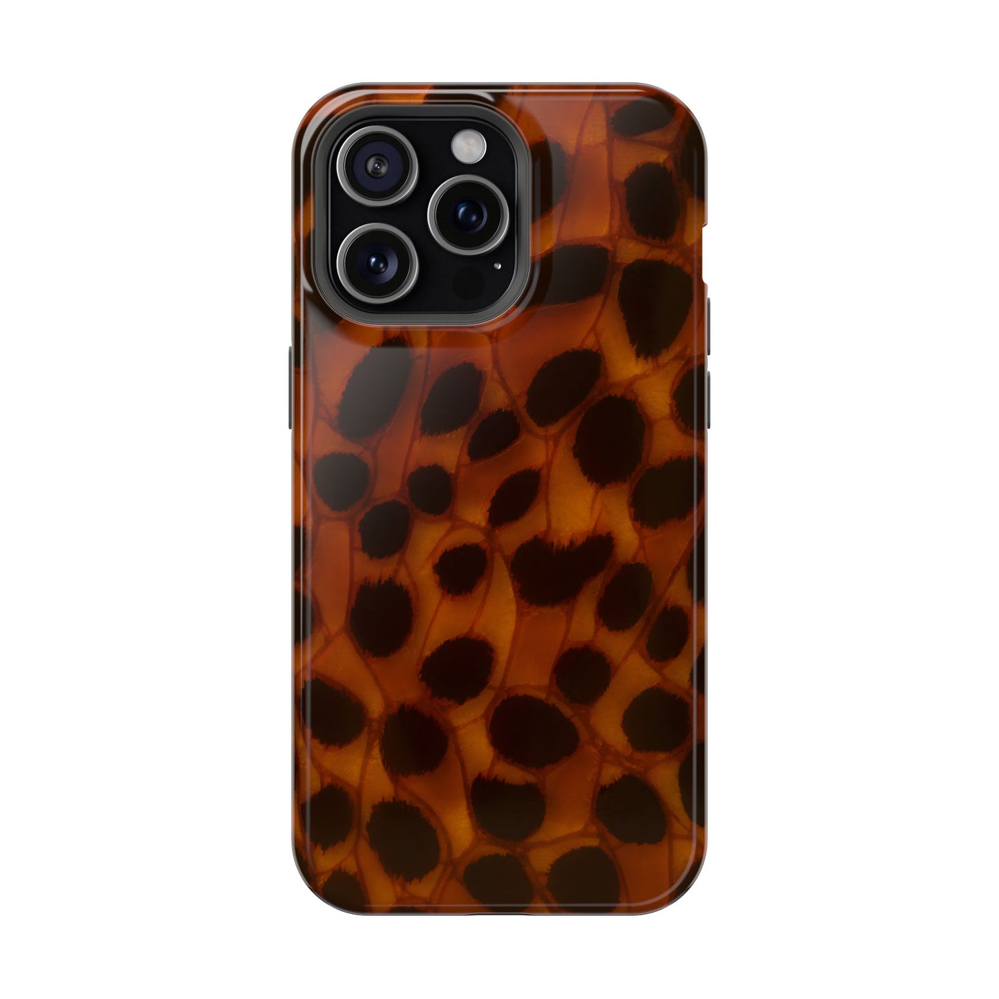 Dark Amber Tortoise Shell Magnetic Tough Case