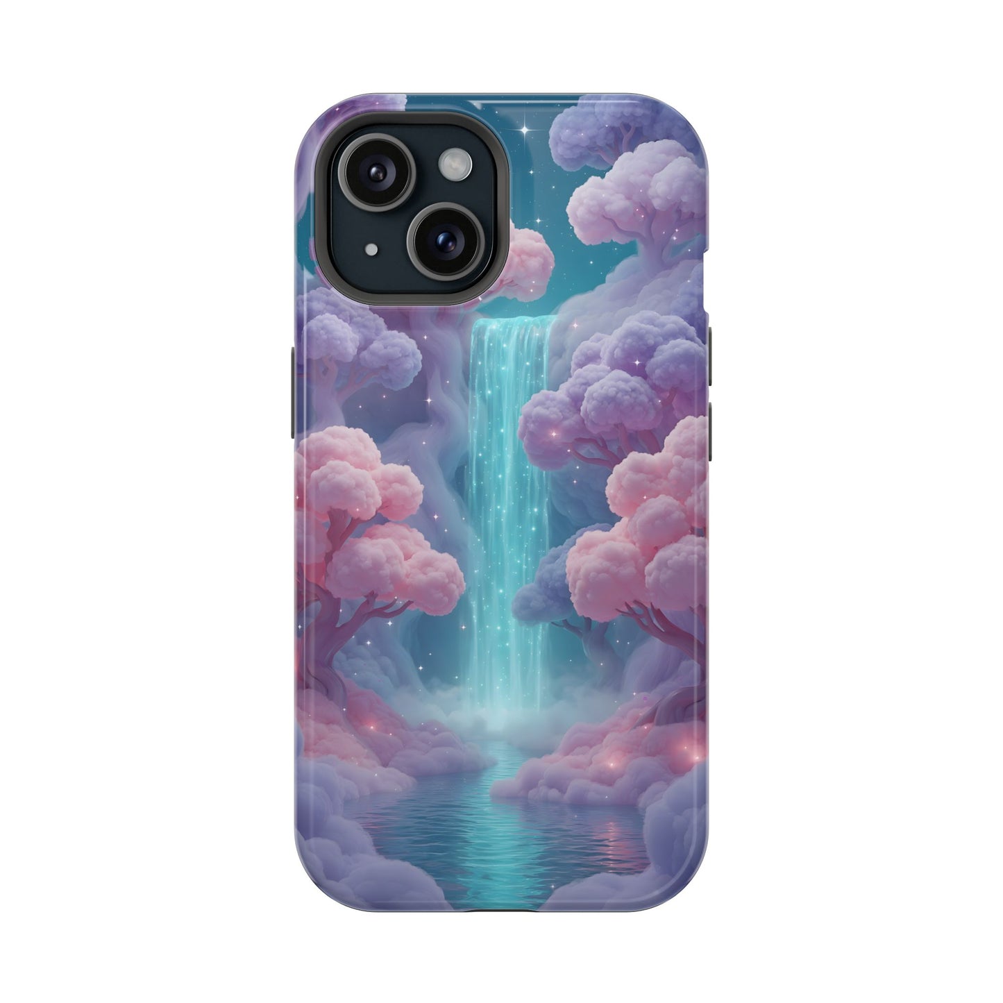 Dreamscape Oasis: Ethereal Pastel Fairycore MagSafe Case