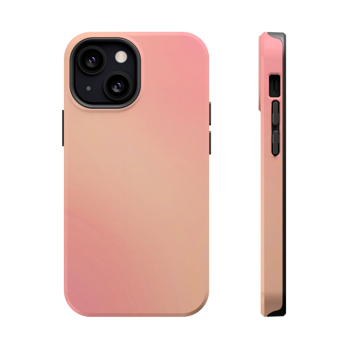 Soft Peach to Blush Gradient Magnetic Case