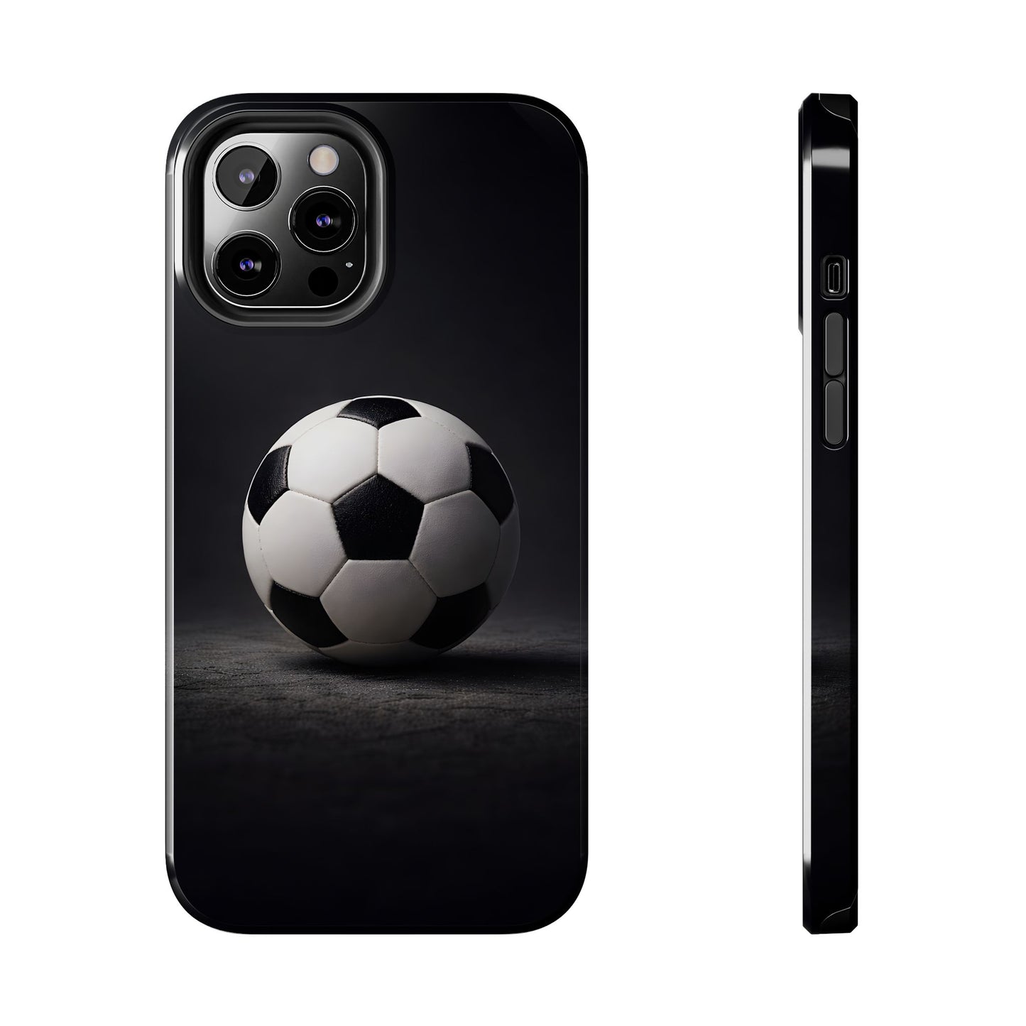 Professional Soccer Ball Tough Case - Minimalist Sports Cover for iPhone & Samsung