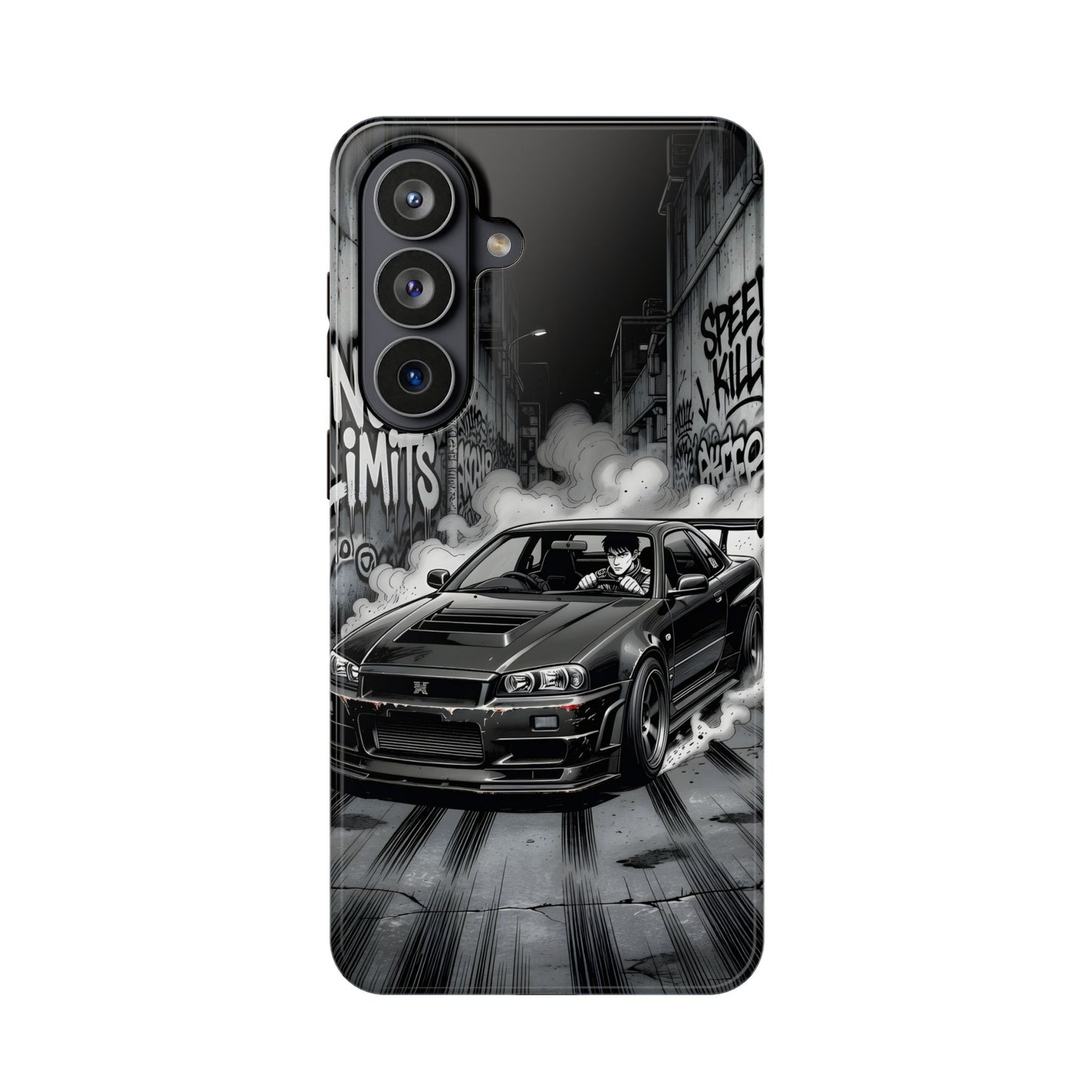 No Limits JDM Manga Skyline Magnetic Case