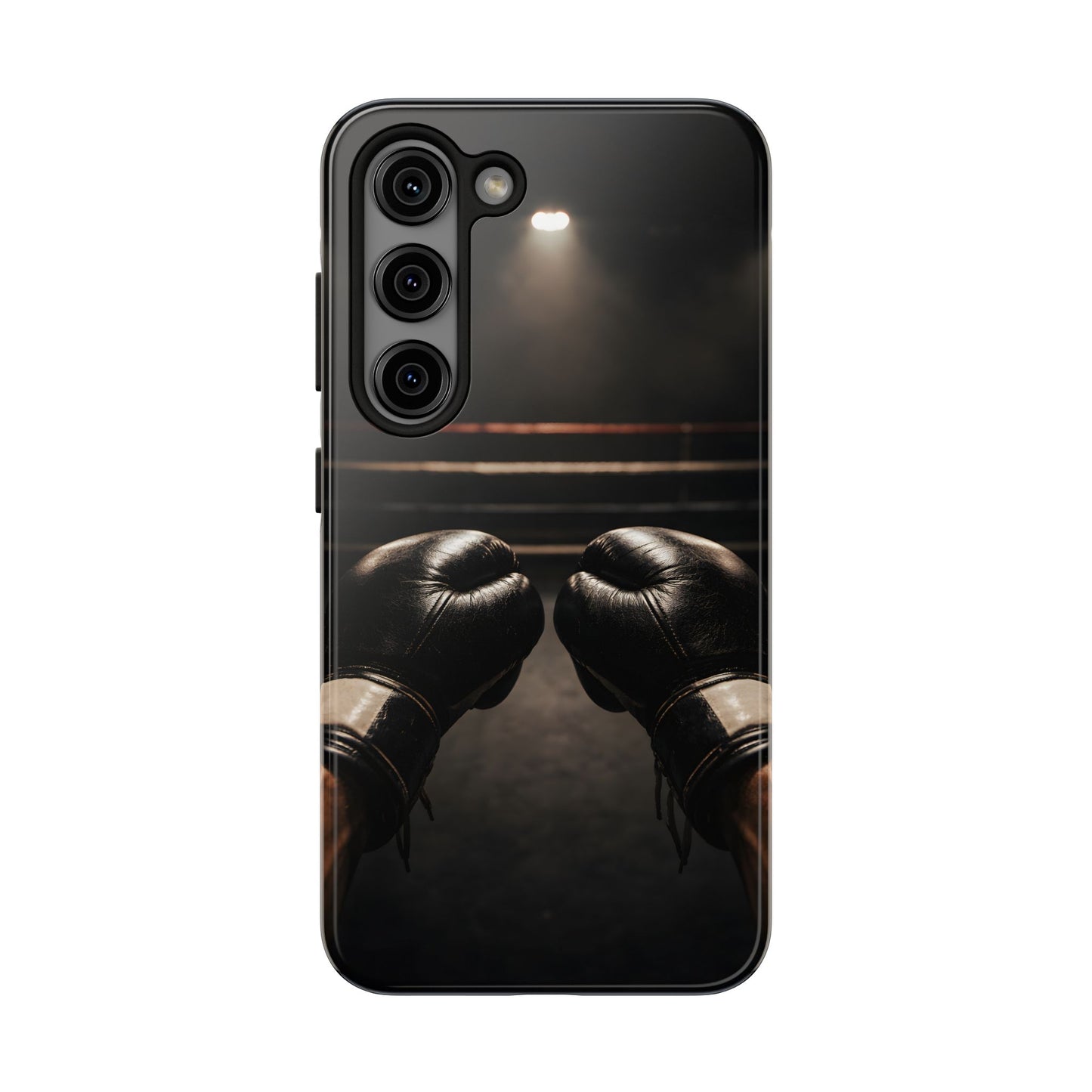 Boxing Gloves Ring POV Tough Case - Cinematic Combat Sports Cover for iPhone & Samsung