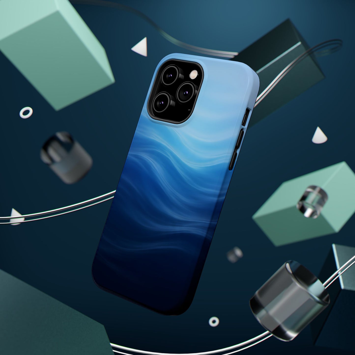 Deep Ocean Wave Magnetic Impact Case
