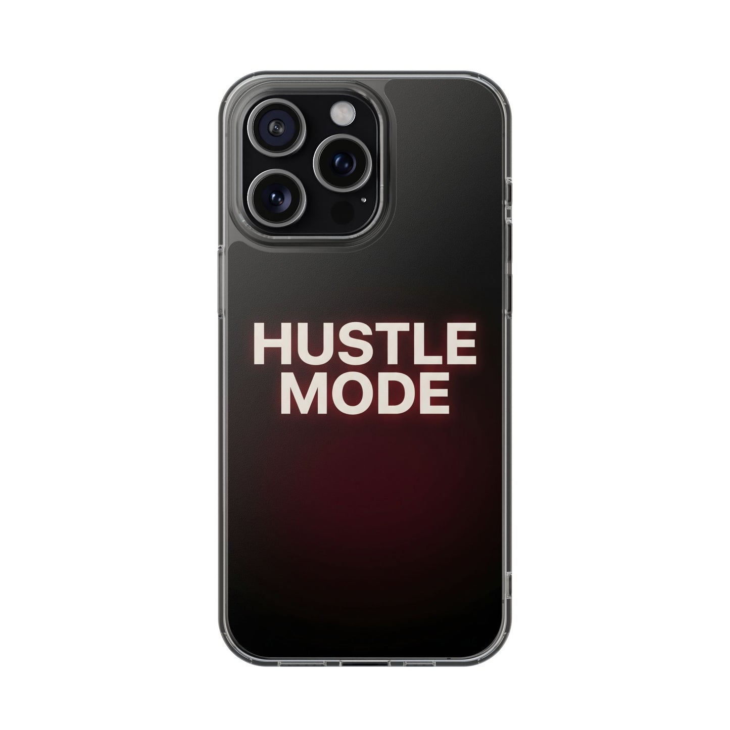 Hustle Mode Clear Case - MagSafe Compatible Dark Glowing Cover