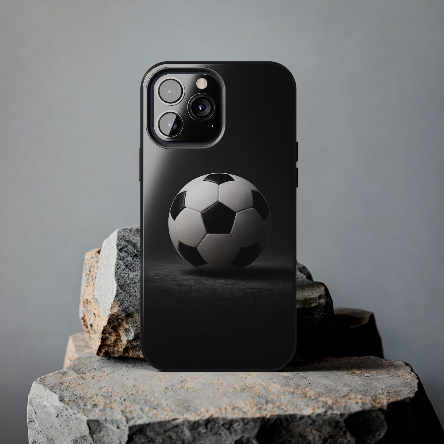 Professional Soccer Ball Tough Case - Minimalist Sports Cover for iPhone & Samsung