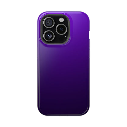 Midnight Amethyst: Dark Purple Gradient MagSafe Case