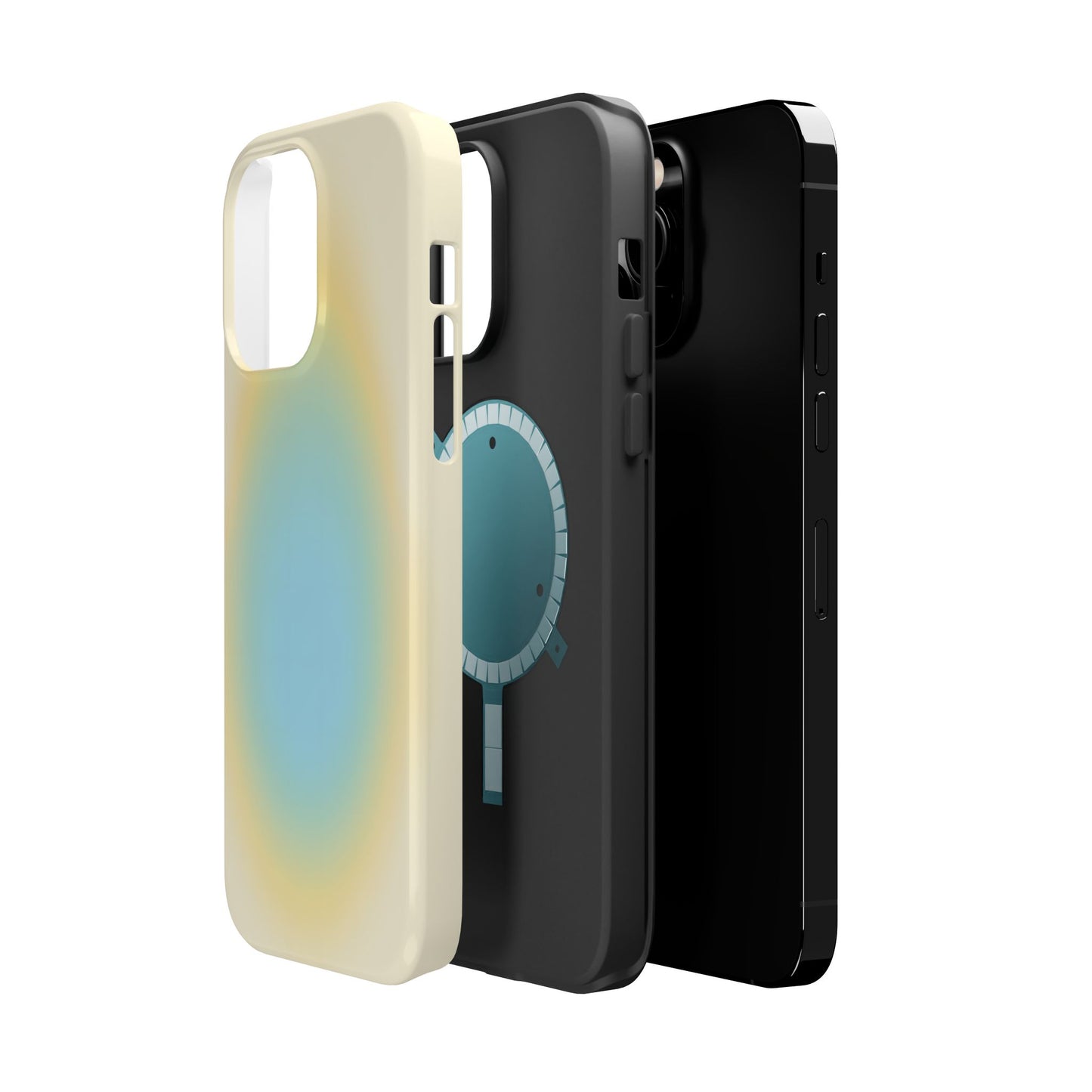 Azure Aura Gradient Magnetic Tough Case
