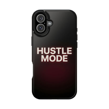 Hustle Mode Motivational Magnetic Impact Case