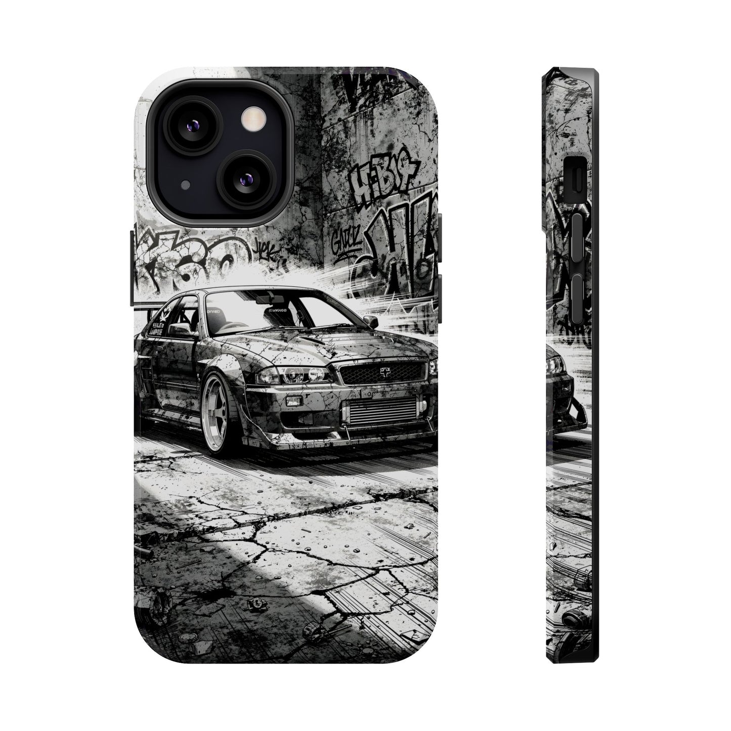 Urban Graffiti JDM Skyline Magnetic Tough Case