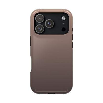 Mocha Ombre: Minimalist Espresso Gradient MagSafe Case
