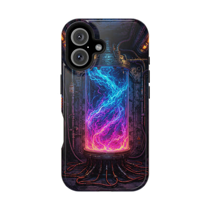 Neon Reactor: Cyberpunk Energy Core MagSafe Case
