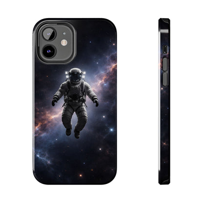 Deep Space Nebula Astronaut Tough Case - Realistic Galactic Cover for iPhone & Samsung