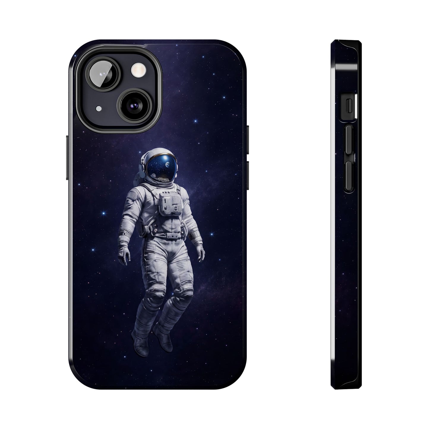 Deep Space Astronaut Tough Case - Realistic Cosmic Explorer Cover for iPhone & Samsung