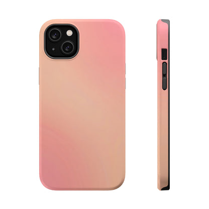 Soft Peach to Blush Gradient Magnetic Case