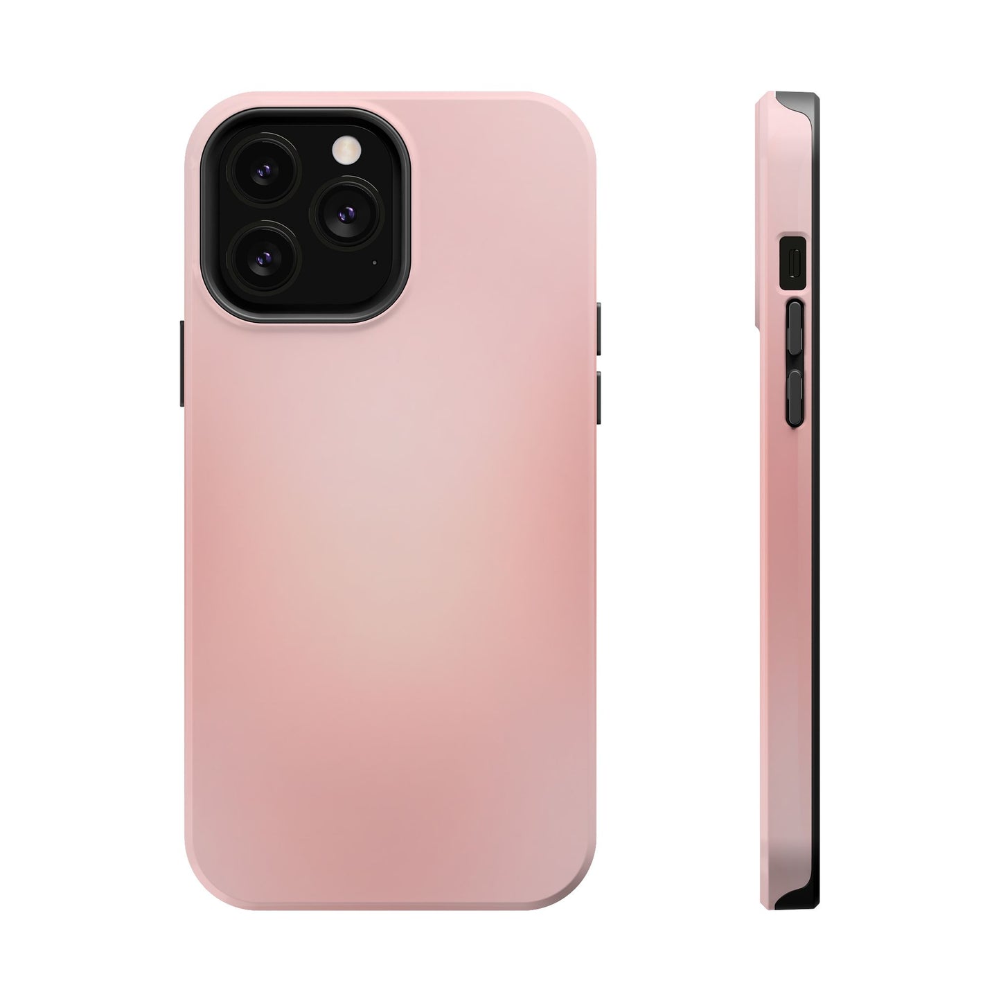Soft Rose Gradient Magnetic Impact Case