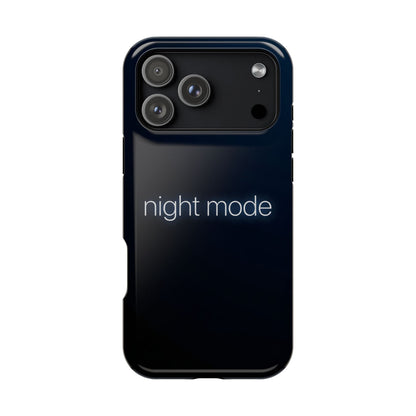 Night Mode Minimalist Magnetic Impact Case