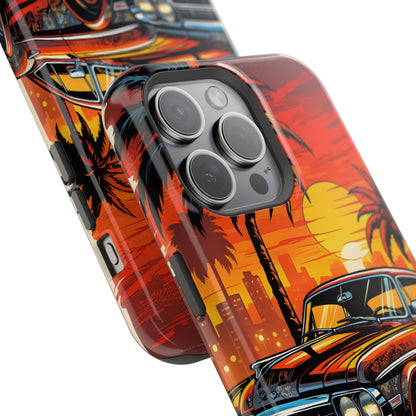 Vice City Cruiser: Comic Style Muscle Car MagSafe Case