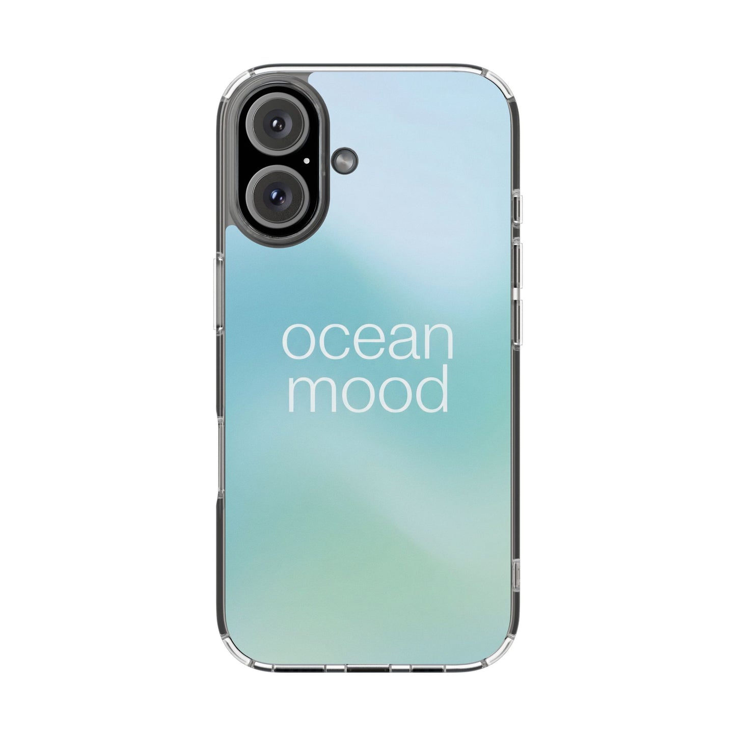 Ocean Mood Clear Case - MagSafe Compatible Coastal Gradient Cover