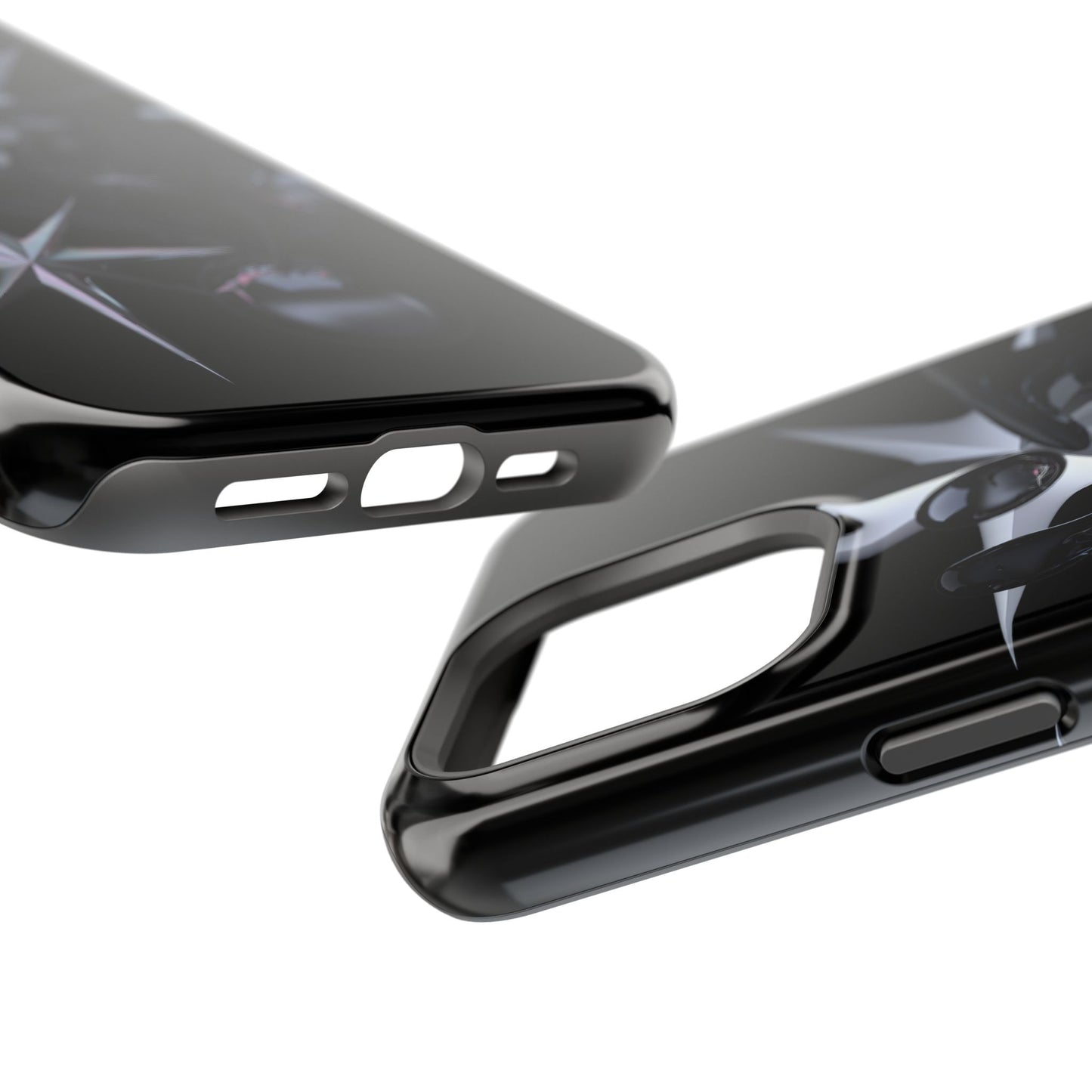 Cyber Star Liquid Metal Magnetic Tough Case