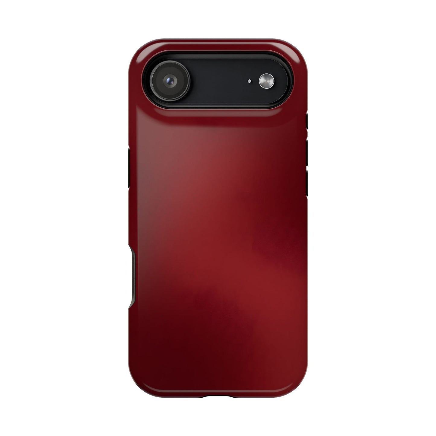 Deep Crimson Gradient Magnetic Impact Case