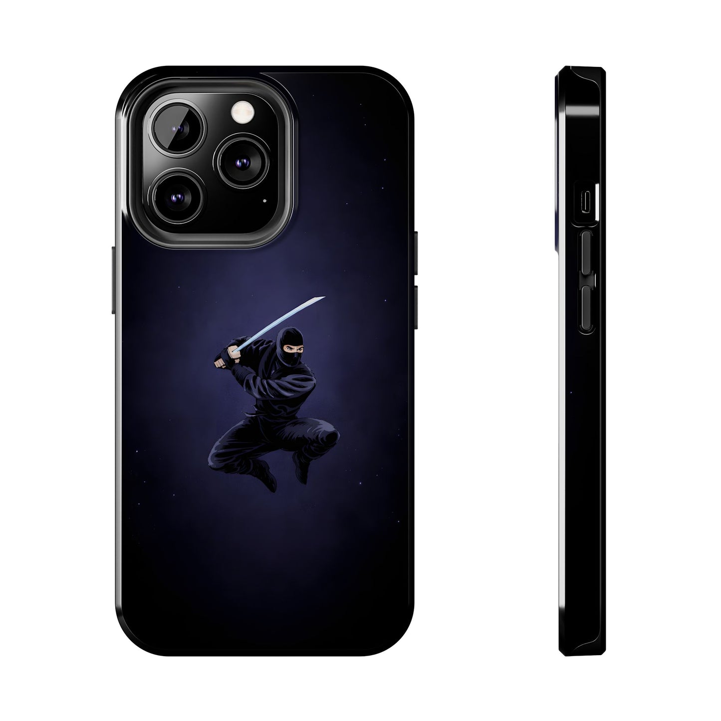 Shadow Ninja Assassin Tough Case - Dark Samurai Aesthetic Cover for iPhone & Samsung