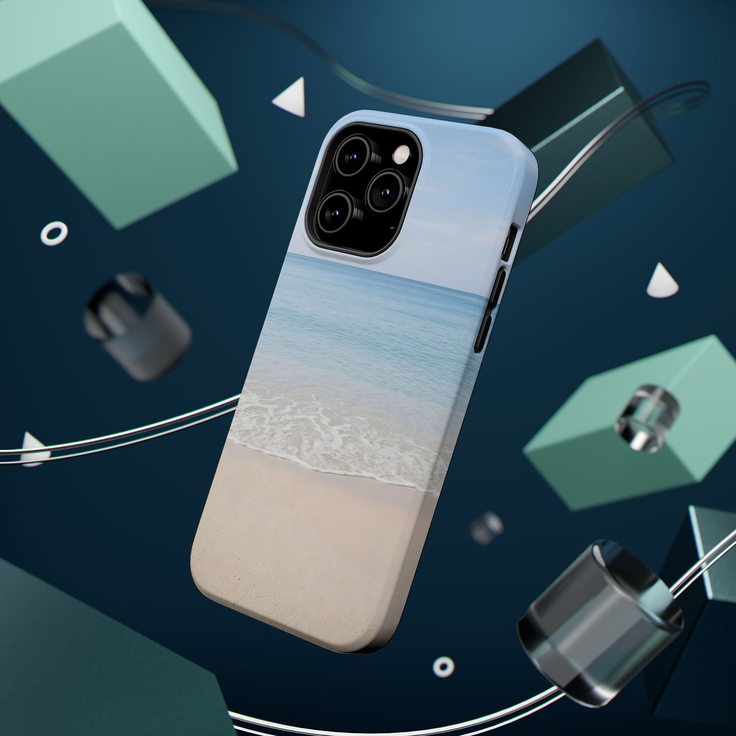 Turquoise Beach Waves Magnetic Impact Case