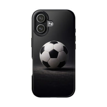 Professional Soccer Ball Tough Case - Minimalist Sports Cover for iPhone & Samsung