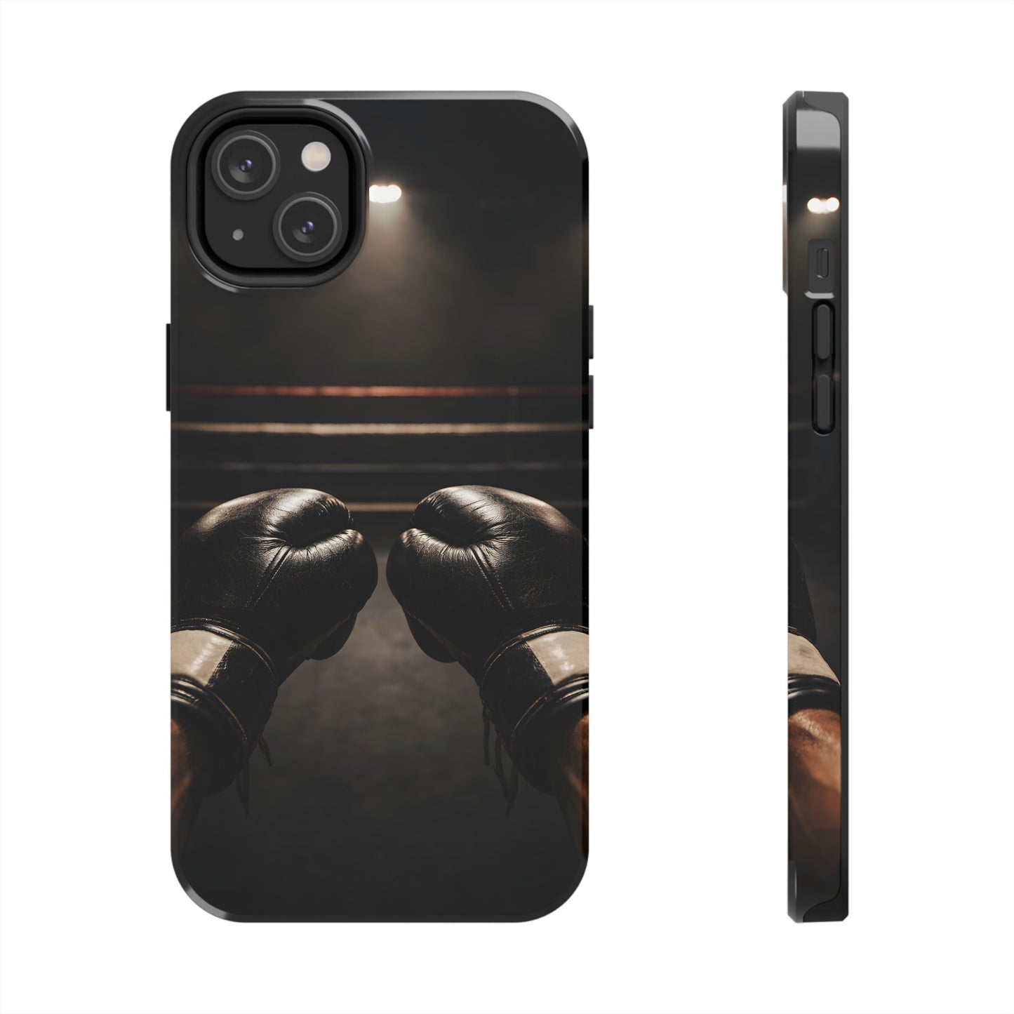 Boxing Gloves Ring POV Tough Case - Cinematic Combat Sports Cover for iPhone & Samsung