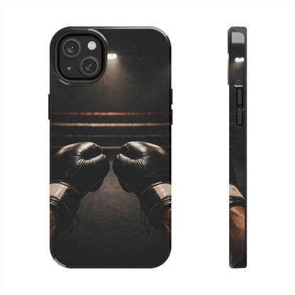 Boxing Gloves Ring POV Tough Case - Cinematic Combat Sports Cover for iPhone & Samsung