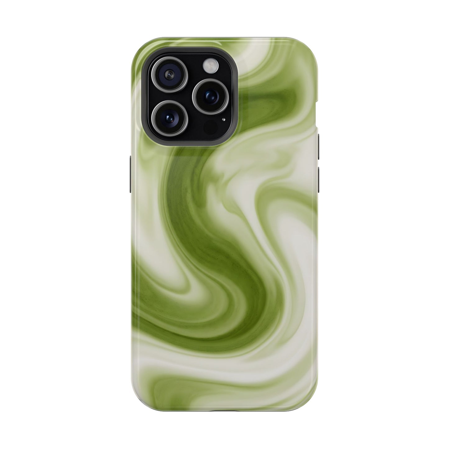 Green Marble Magnetic Impact-Resistant Phone Case