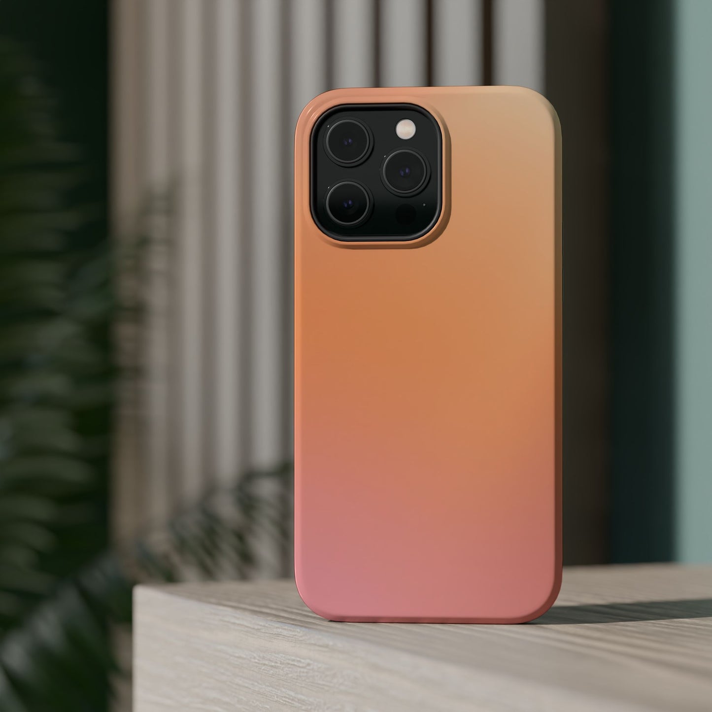 Orange to Pink Sunrise Gradient Magnetic Case