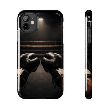 Boxing Gloves Ring POV Tough Case - Cinematic Combat Sports Cover for iPhone & Samsung