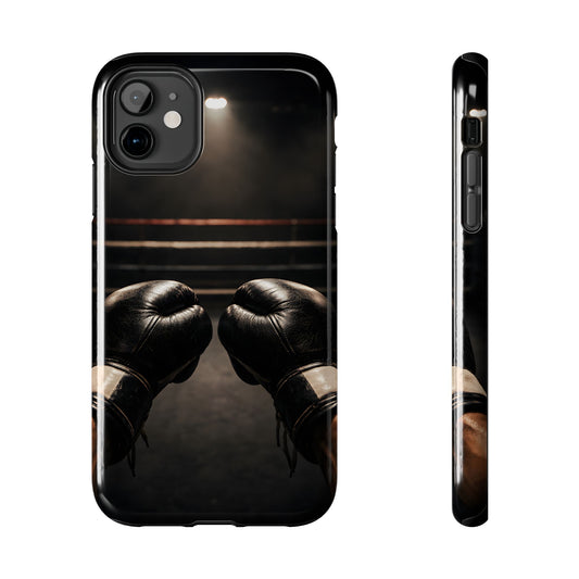 Boxing Gloves Ring POV Tough Case - Cinematic Combat Sports Cover for iPhone & Samsung
