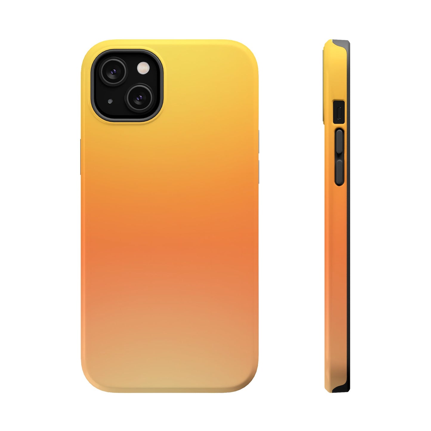 Golden Sunrise Gradient Magnetic Impact Case