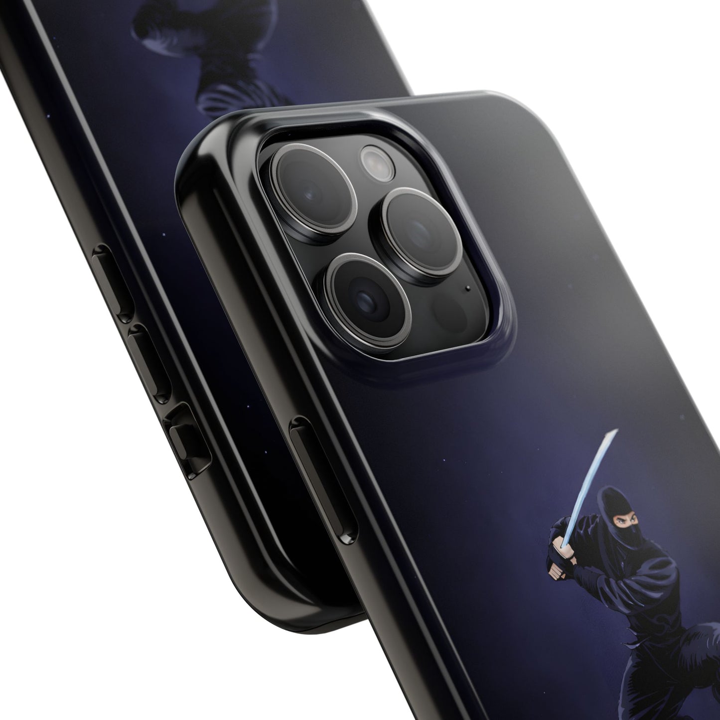 Shadow Ninja Assassin Tough Case - Dark Samurai Aesthetic Cover for iPhone & Samsung