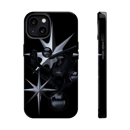 Cyber Star Liquid Metal Magnetic Tough Case