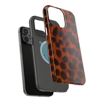 Dark Amber Tortoise Shell Magnetic Tough Case