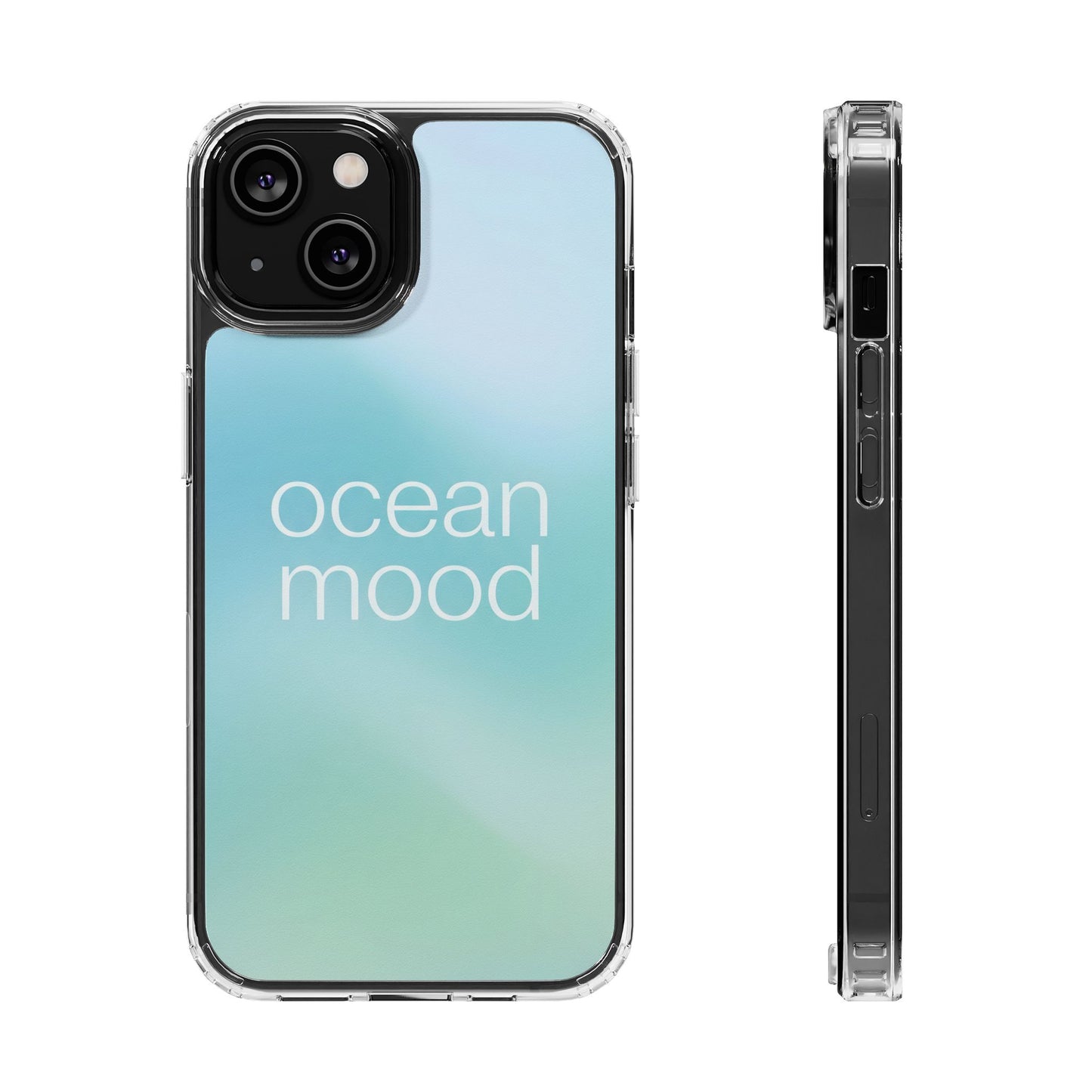 Ocean Mood Clear Case - MagSafe Compatible Coastal Gradient Cover