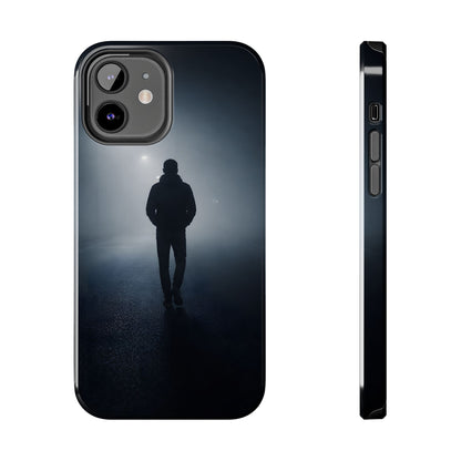 Foggy Night Silhouette Tough Case - Urban Mystery Cover for iPhone & Samsung