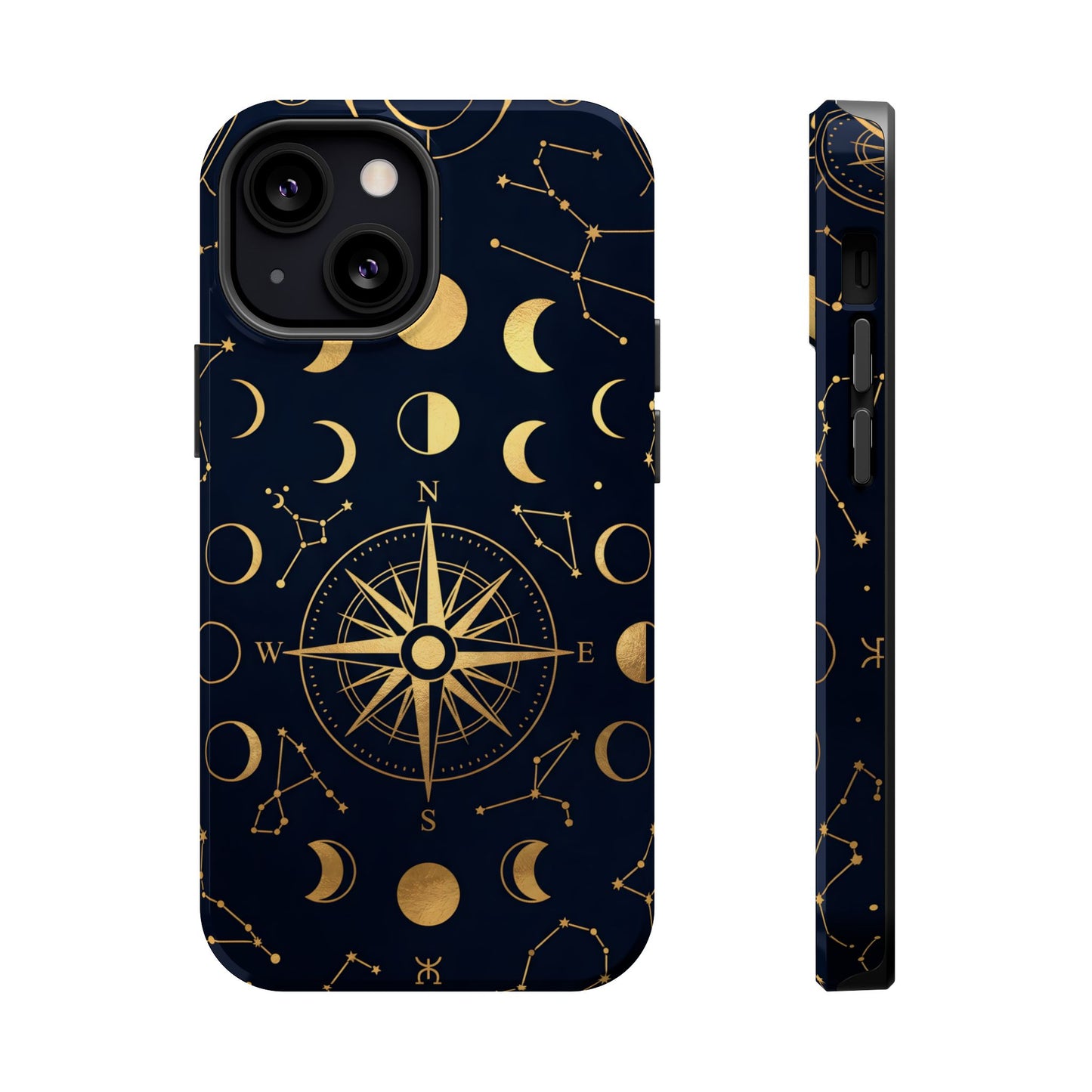 Celestial Navigator Golden Compass Magnetic Case