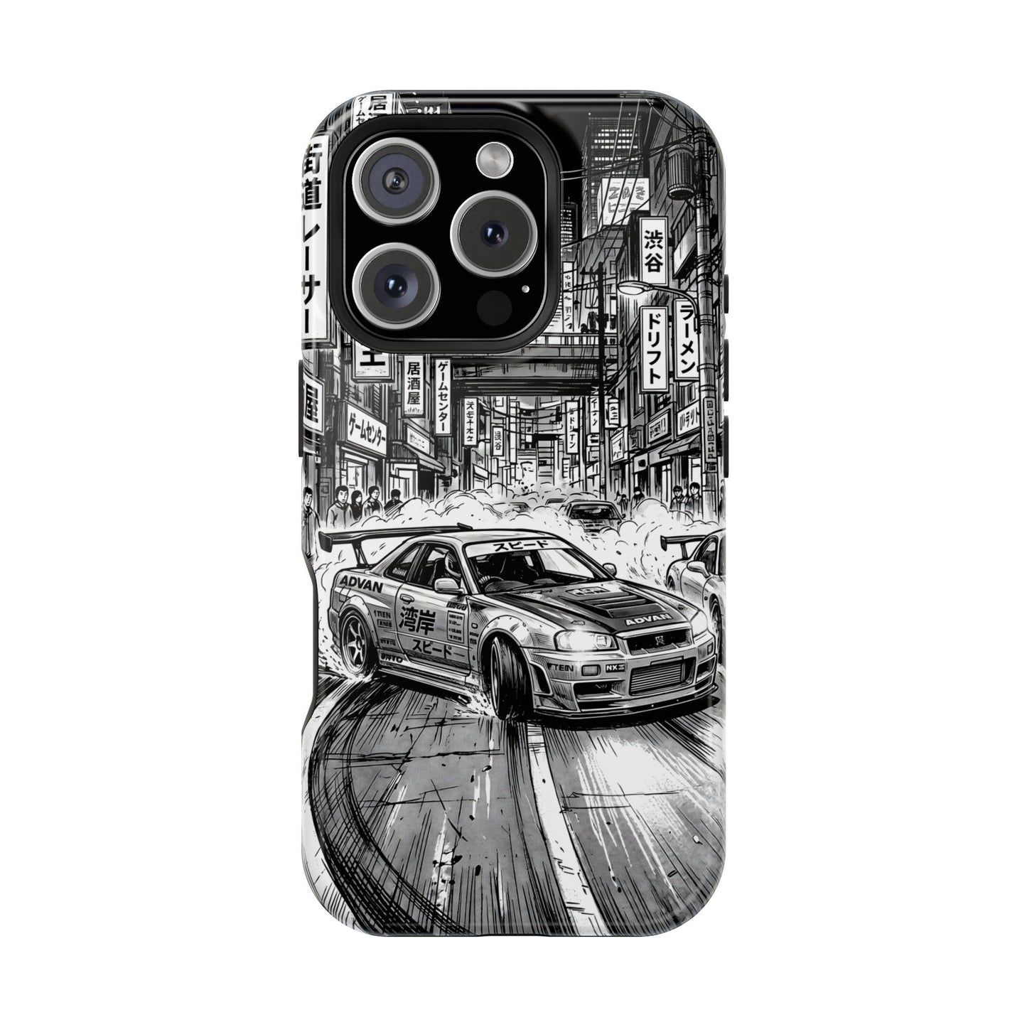Tokyo Drift Manga Skyline Magnetic Tough Case