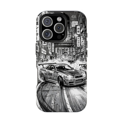 Tokyo Drift Manga Skyline Magnetic Tough Case