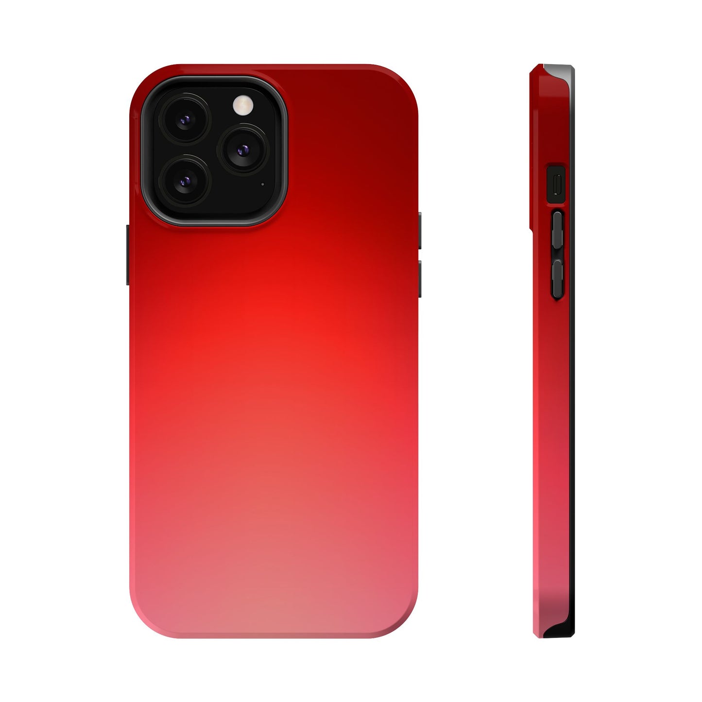 Bold Cherry Red Gradient Magnetic Impact Case