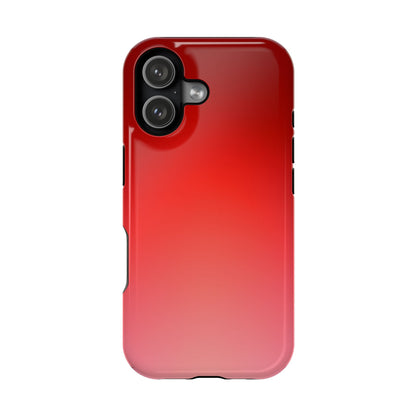 Bold Cherry Red Gradient Magnetic Impact Case