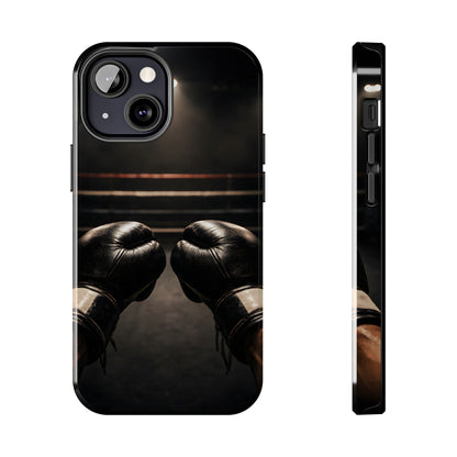 Boxing Gloves Ring POV Tough Case - Cinematic Combat Sports Cover for iPhone & Samsung