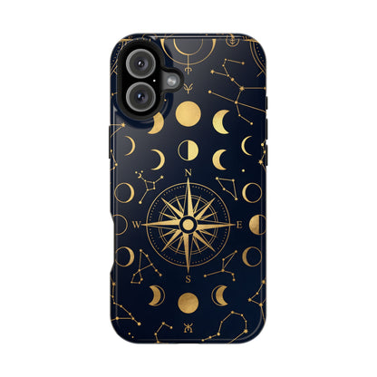 Celestial Navigator Golden Compass Magnetic Case