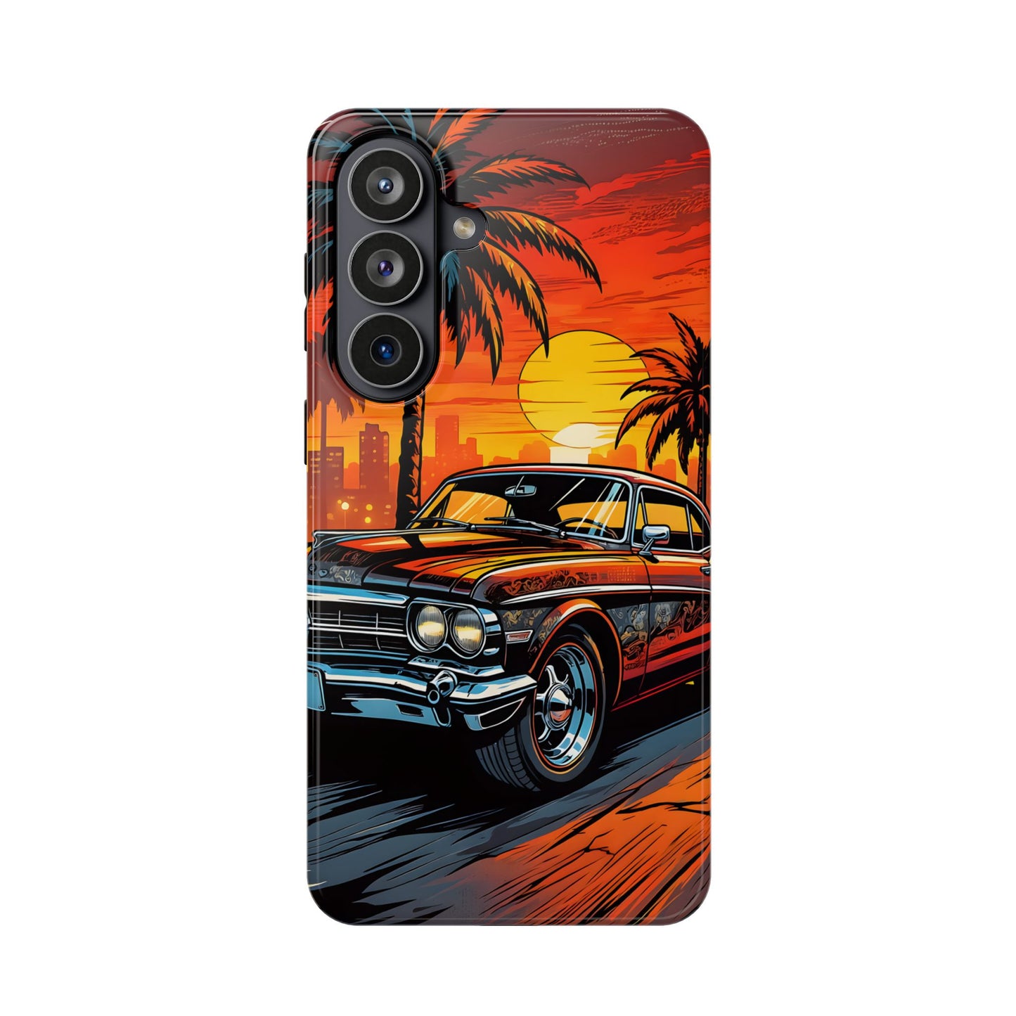Vice City Cruiser: Comic Style Muscle Car MagSafe Case