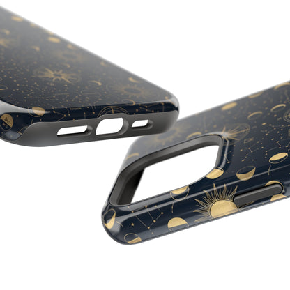 Solar Navigator Antique Gold Celestial Magnetic Case